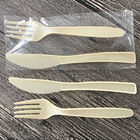 سكين وشوكة بلاستيكية صلبة ، ملعقة شوكة سكين لمطاعم المقاهي