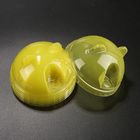 مادة PP غطاء بلاستيكي كأس الدب الدب مقاومة للحرارة مع X هول للقش