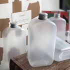 clear زجاجات المشروبات البلاستيكية مع شعار لمحلات بوبا