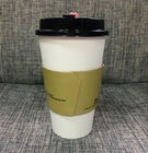 أكمام فنجان قهوة من الكرتون المقوى عالية الصلابة مع حجم مخصص