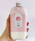 الغذاء الصف الحليب الشاي زجاجات المشروبات البلاستيكية 500 مل BPA الحرة تصميم الديكور