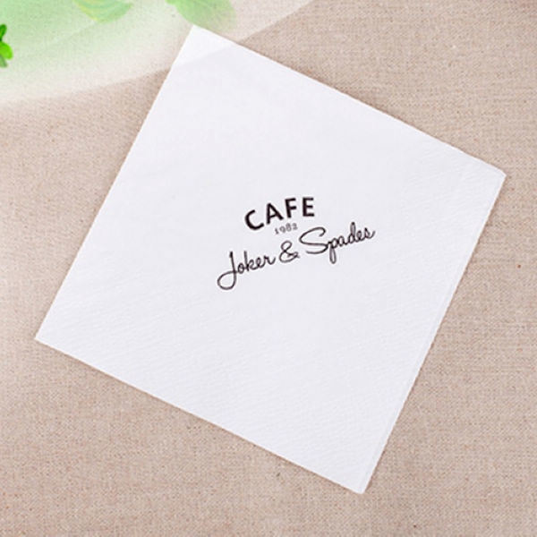 Personalized Disposable Printing Napkins Cocktail Beverage Paper With Your Own Design Restaurant Custom Printed Tissue Paper