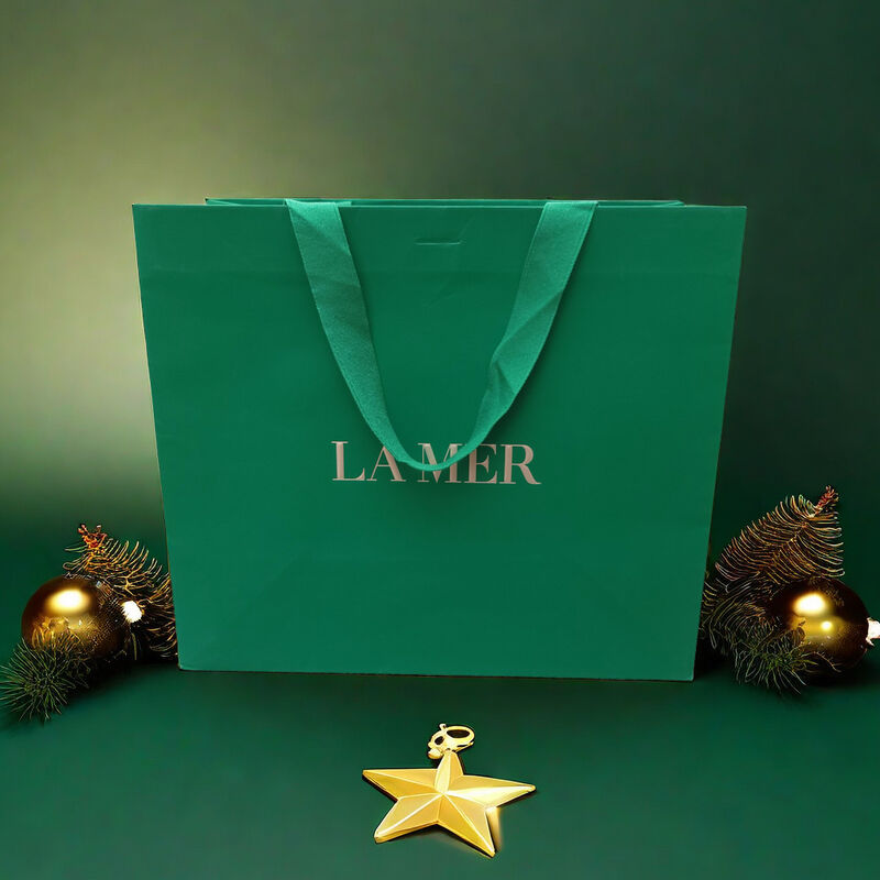 Custom Logo Printed Luxury High and White Paper Shopping Bag Jewelry Clothing Packaging Gift