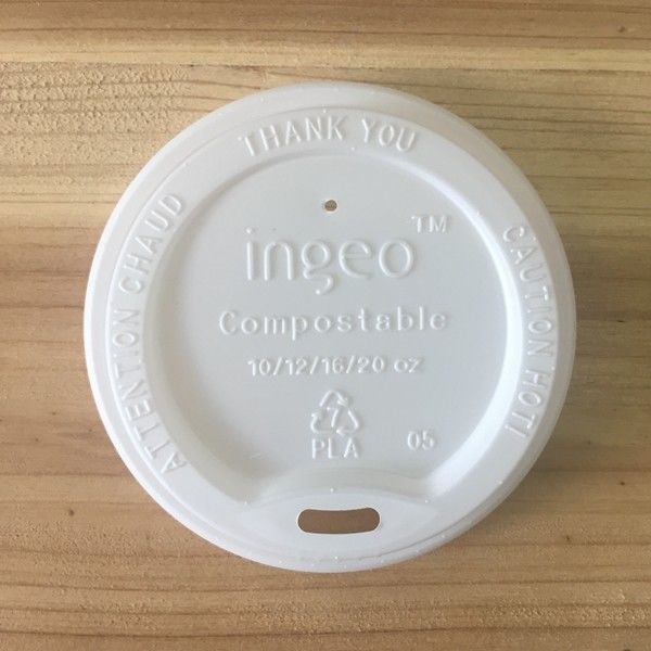 90mm Pla Coffee Cup Lid Boba Tea Shop مطاعم مقاومة درجات الحرارة العالية