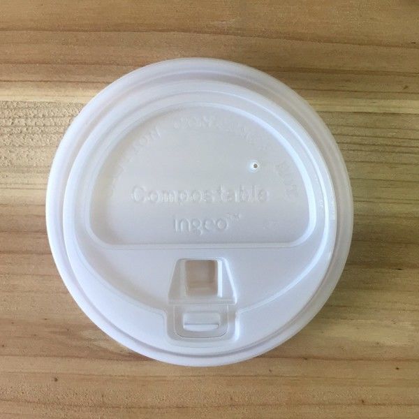 90mm Pla Coffee Cup Lid Boba Tea Shop مطاعم مقاومة درجات الحرارة العالية